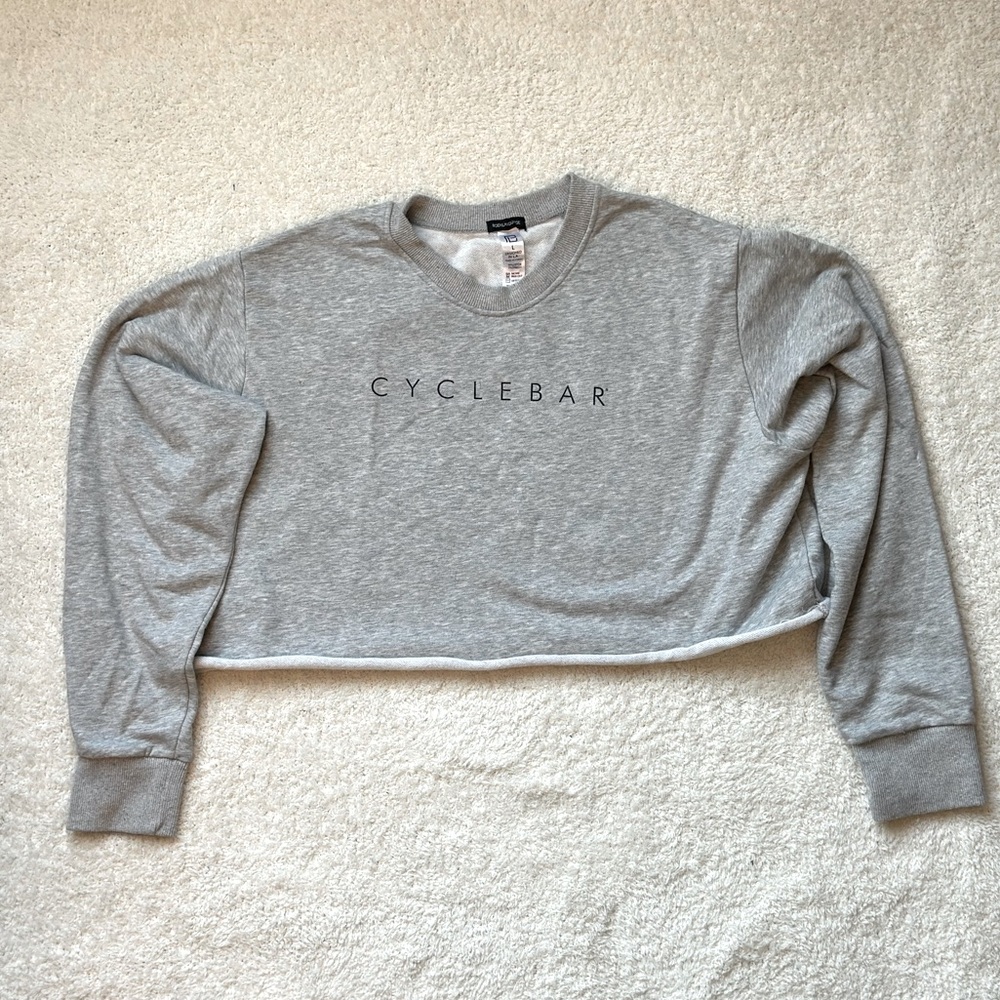 Cyclebar Cropped Sweatshirt